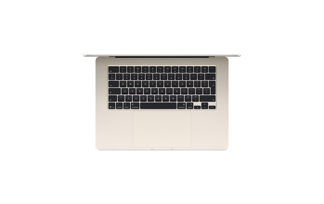 Apple Notebook »Air 15 2025 M4 10C GPU / 16 GB / 256 GB Starlight«
