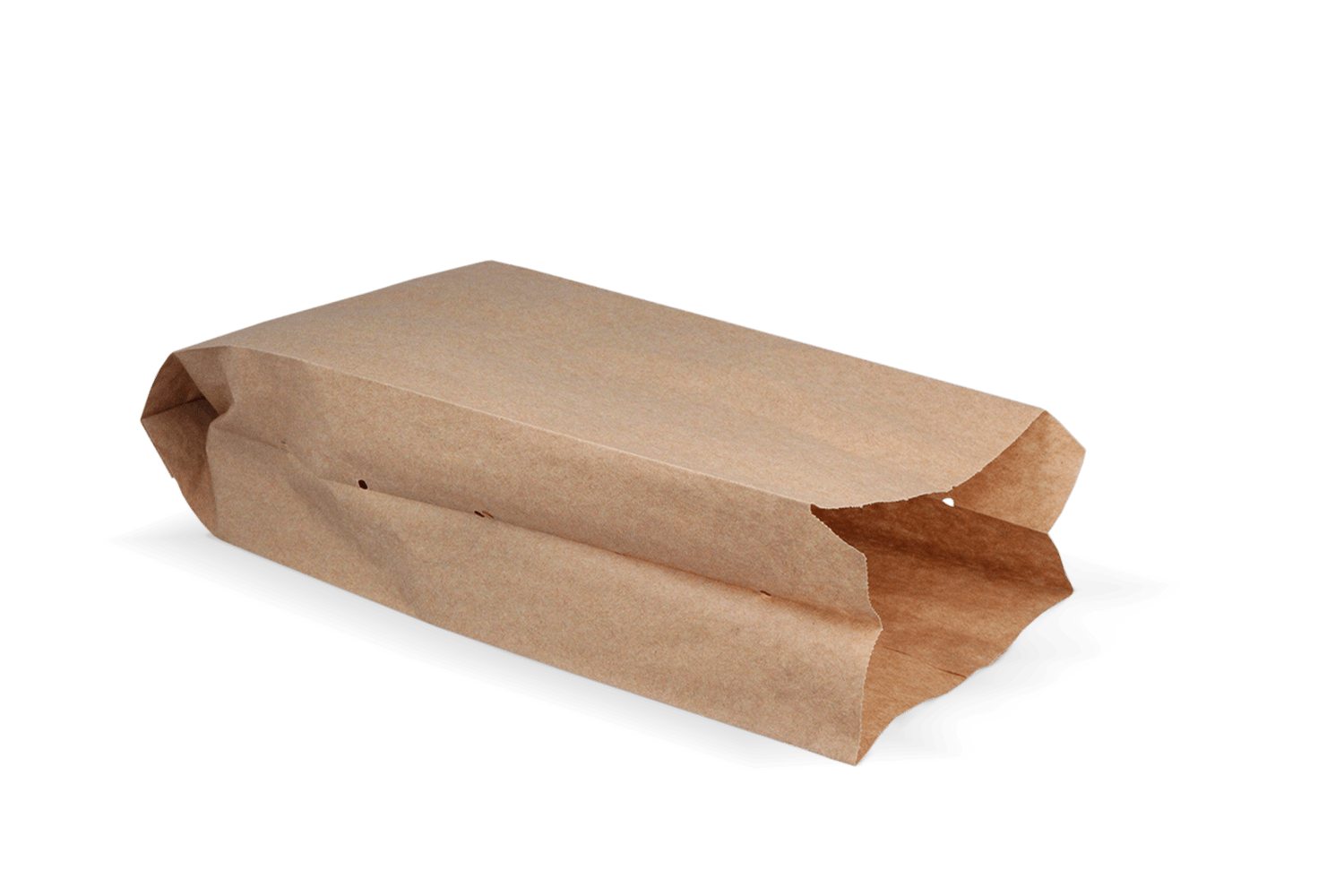 Snackzakken nr 27 (1 pond) Kraft 55gr geperforeerd | 10kg