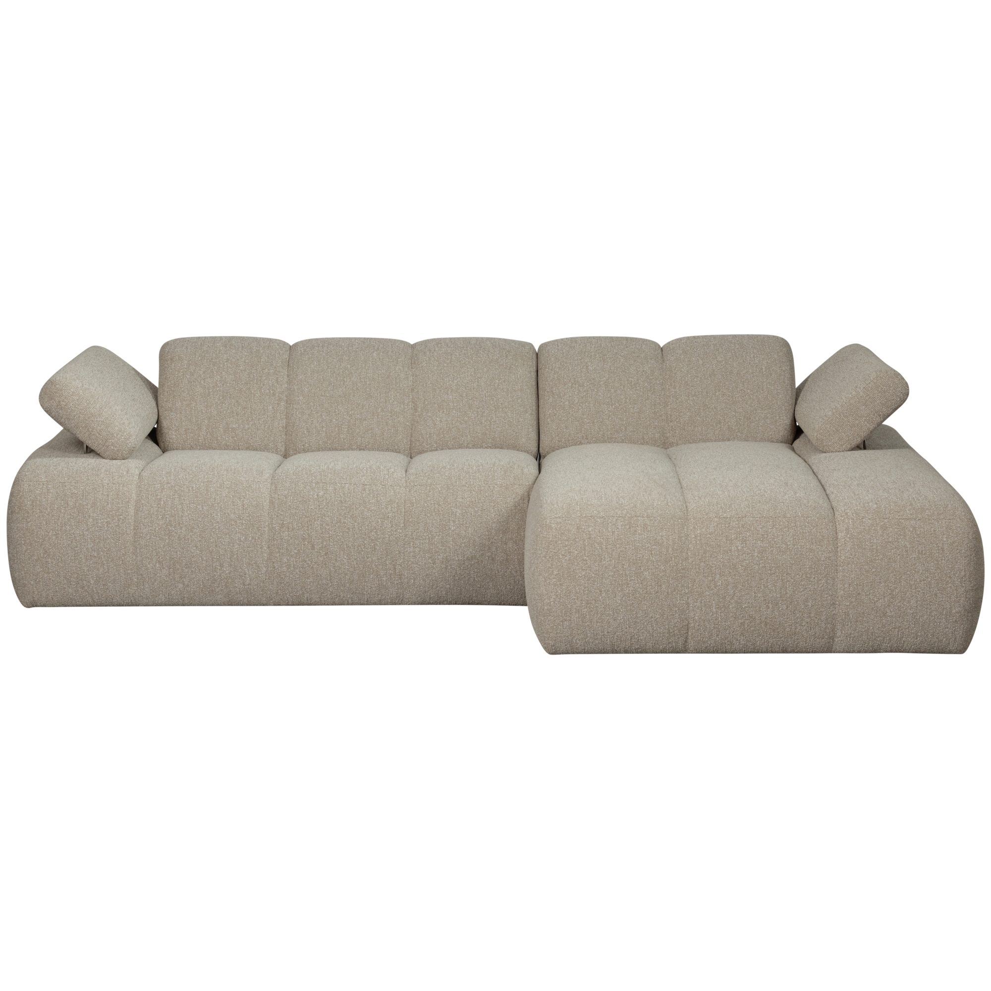 Mojo Chaise Longue - Bouclé - Beige Melange Mojo Chaise Longue - Rechts - Bouclé - Beige Melange