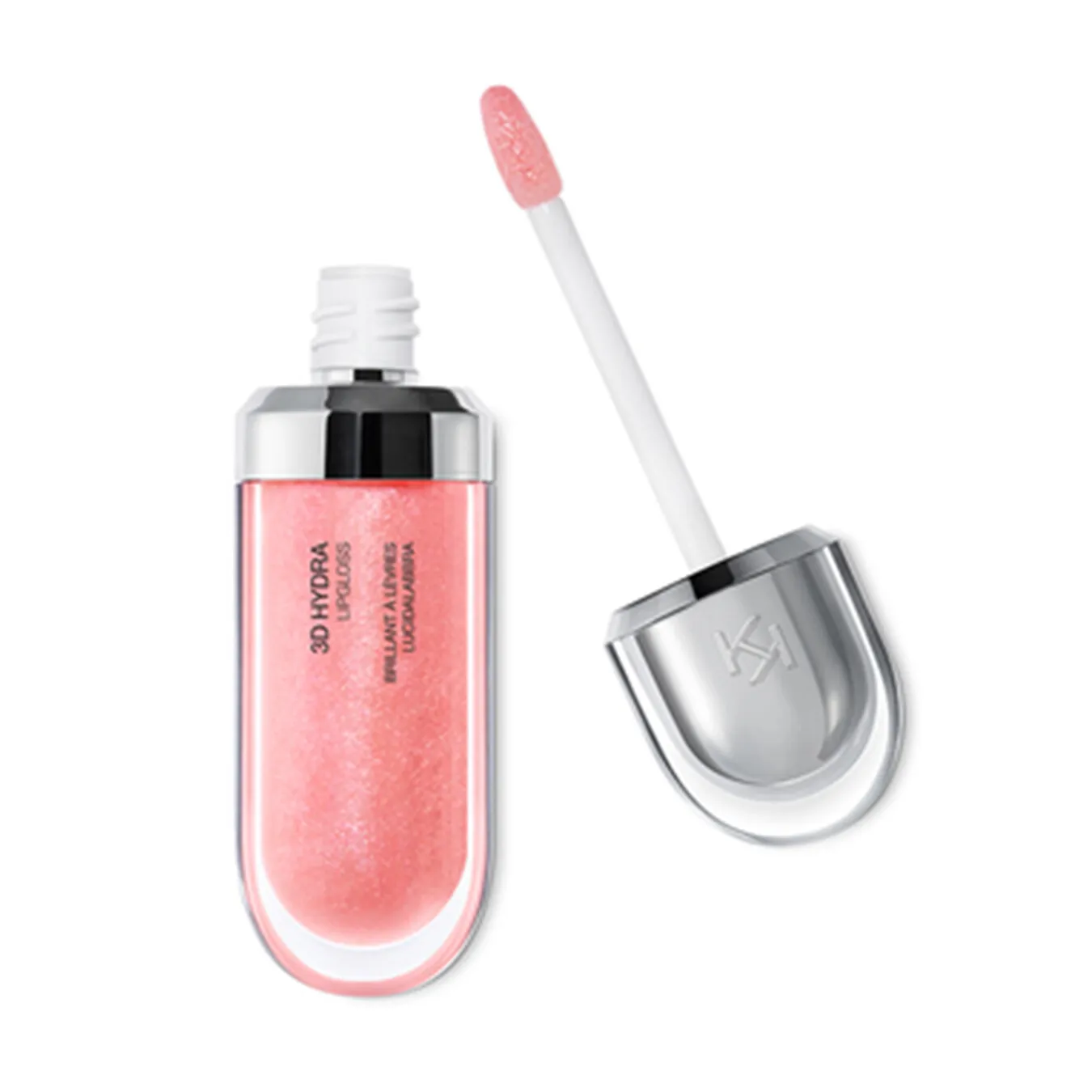 KIKO MILANO 3D Hydra Lipgloss Fluid Lip Gloss04 Pearly Peach Rose