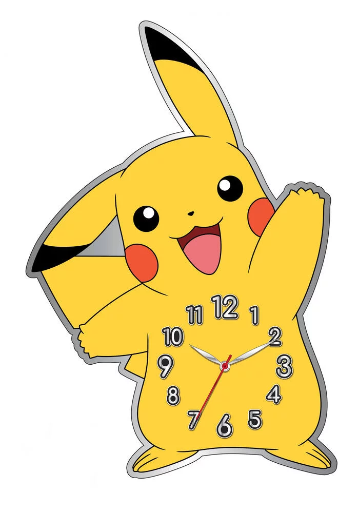 POKEMON - HORLOGE METAL PIKACHU