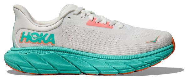 Chaussures Running Hoka Arahi 7 Blanc/Bleu Femme