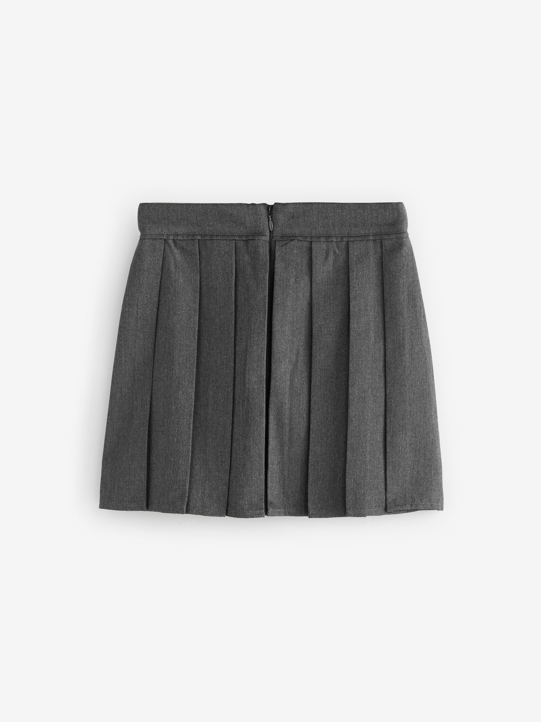 Grijs - Clarks Pleated School Skirts 2 Pack