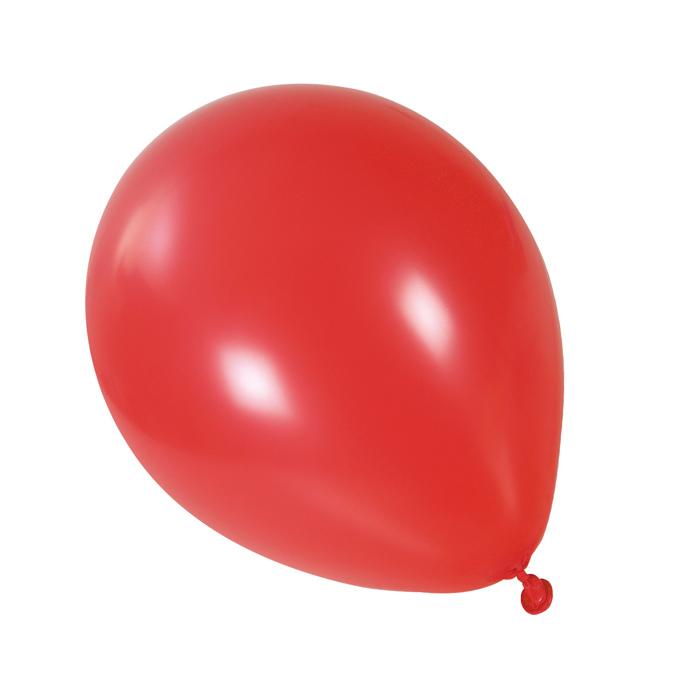 BALLON ROUGE N12 X10PCS