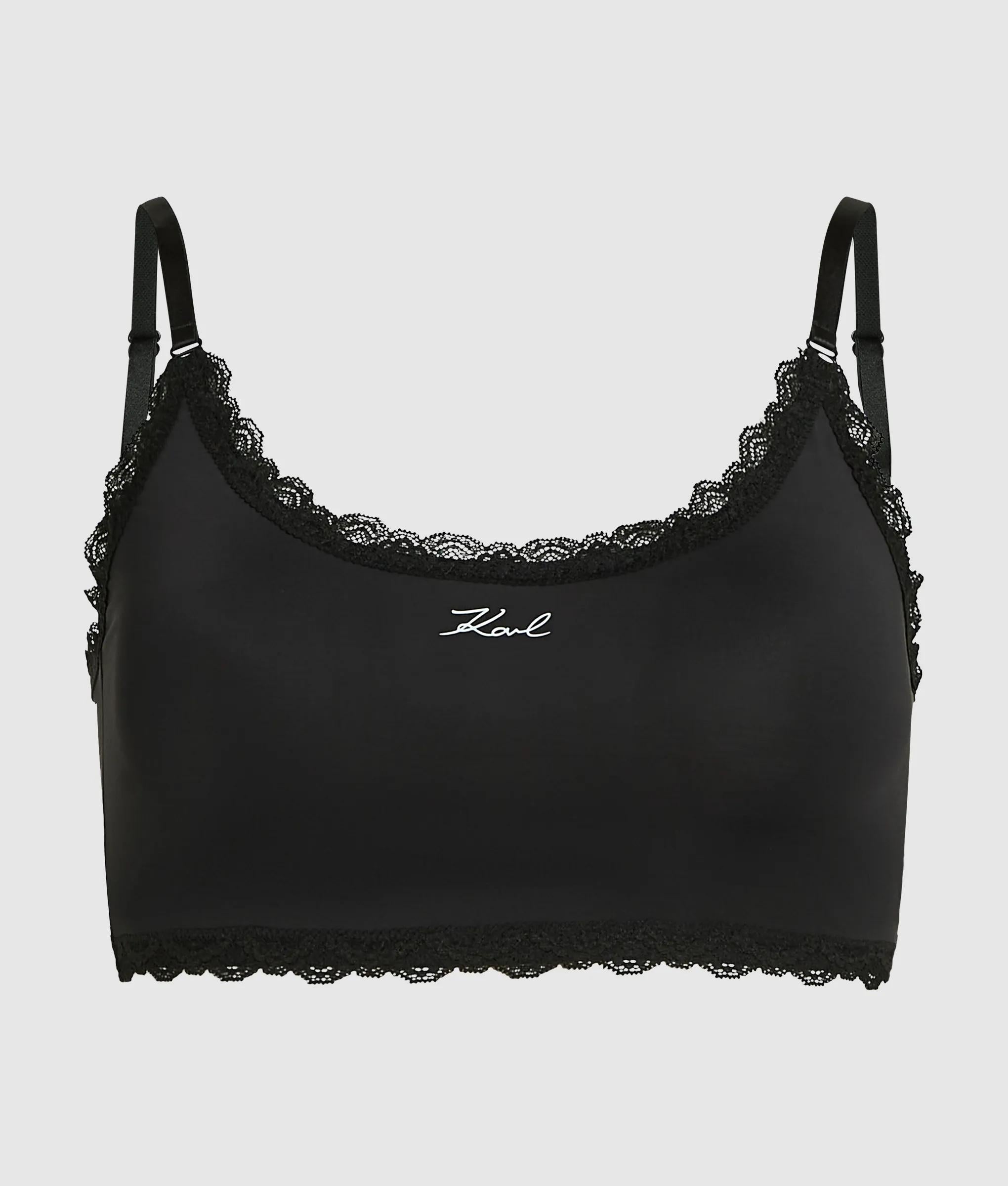 bralette met handtekening kanten rand