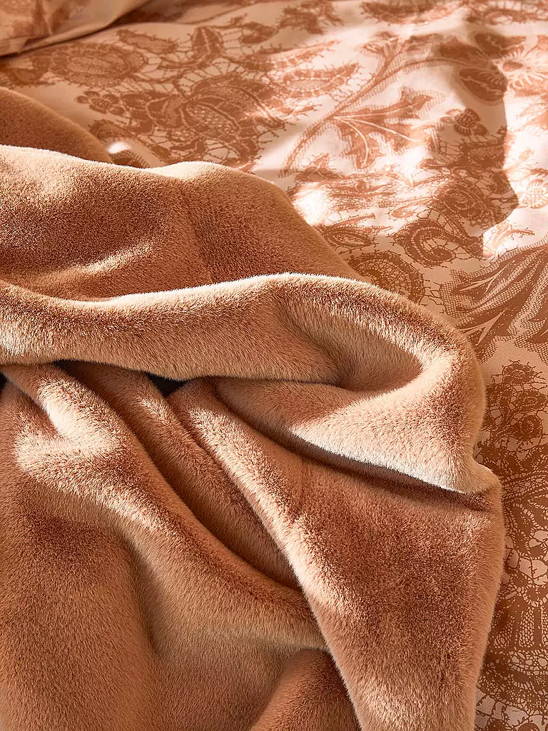 ESSENZA Satin Bettwäsche 70x90cm / 140x200cm Maere Pink Sand koralle