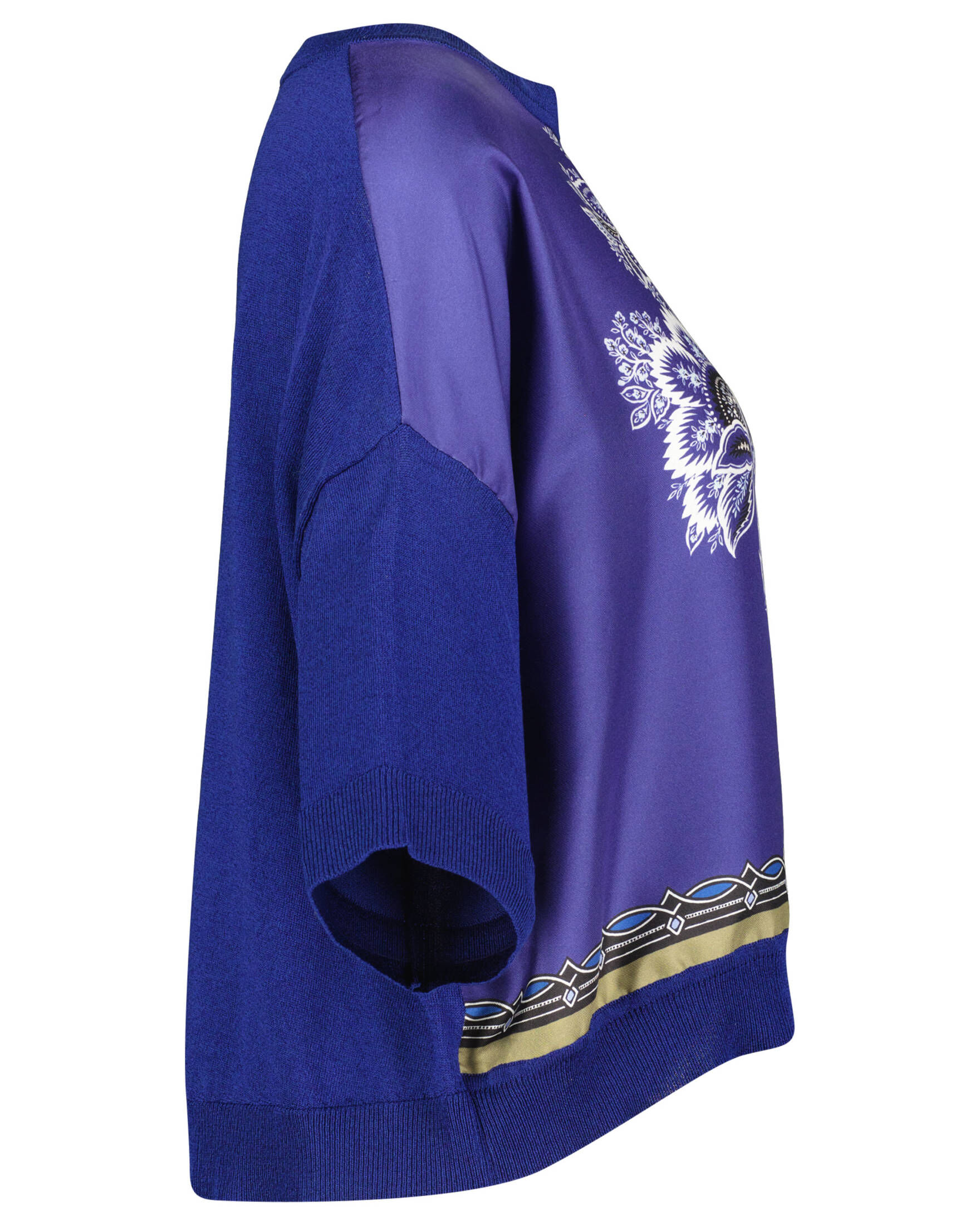 Etro| Damen Feinstrickpullover Kurzarm