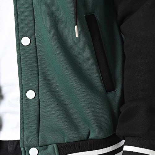 Veste Bomber Vert Noir