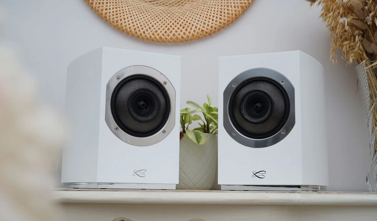 Cabasse Rialto Blanc Satin Enceintes sans fil hi-fi