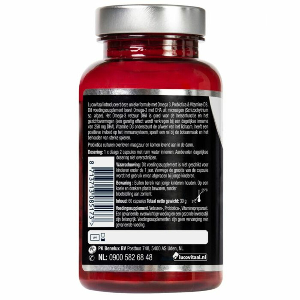 Lucovitaal Probiotica D3 Omega 360 capsules