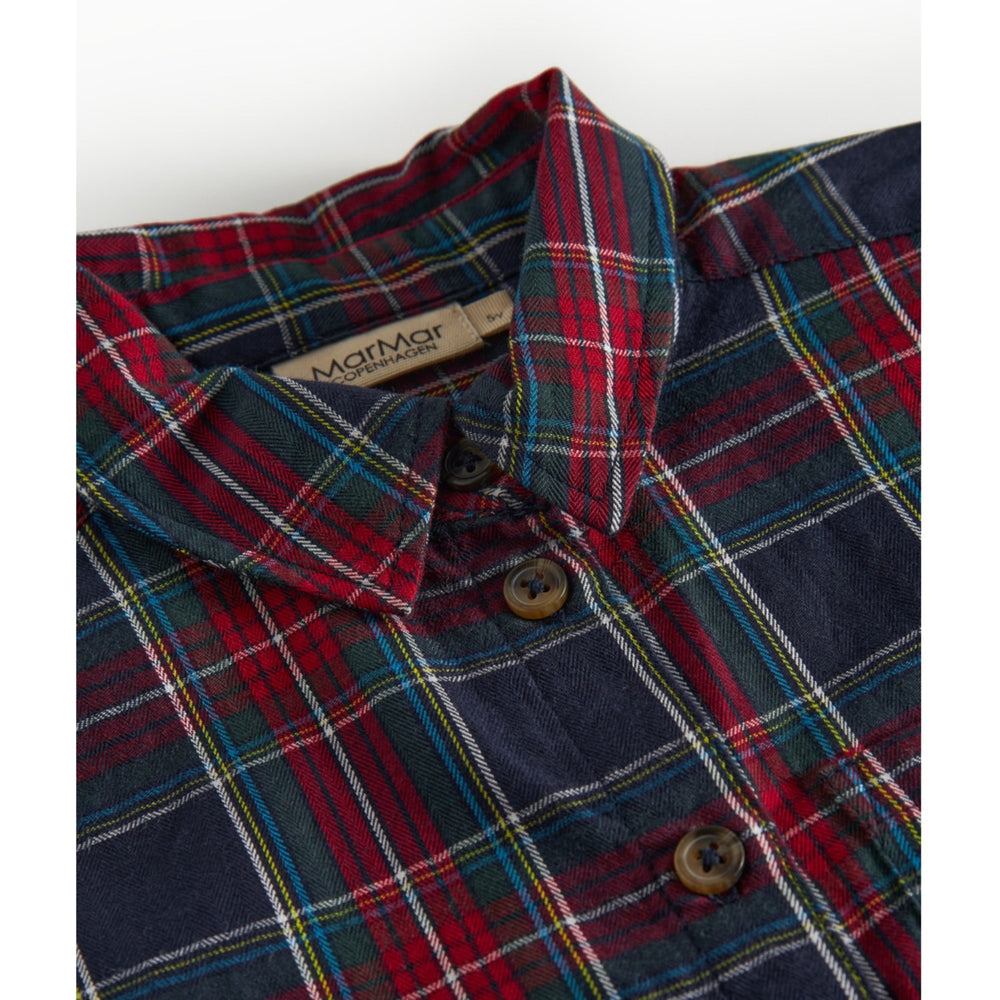 Køb MarMar Check Pilot Navy Check Tommy Skjorte