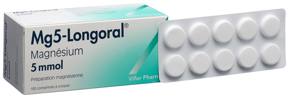 MG5-LONGORAL Kautabl 5 mmol Blist 100 Stk