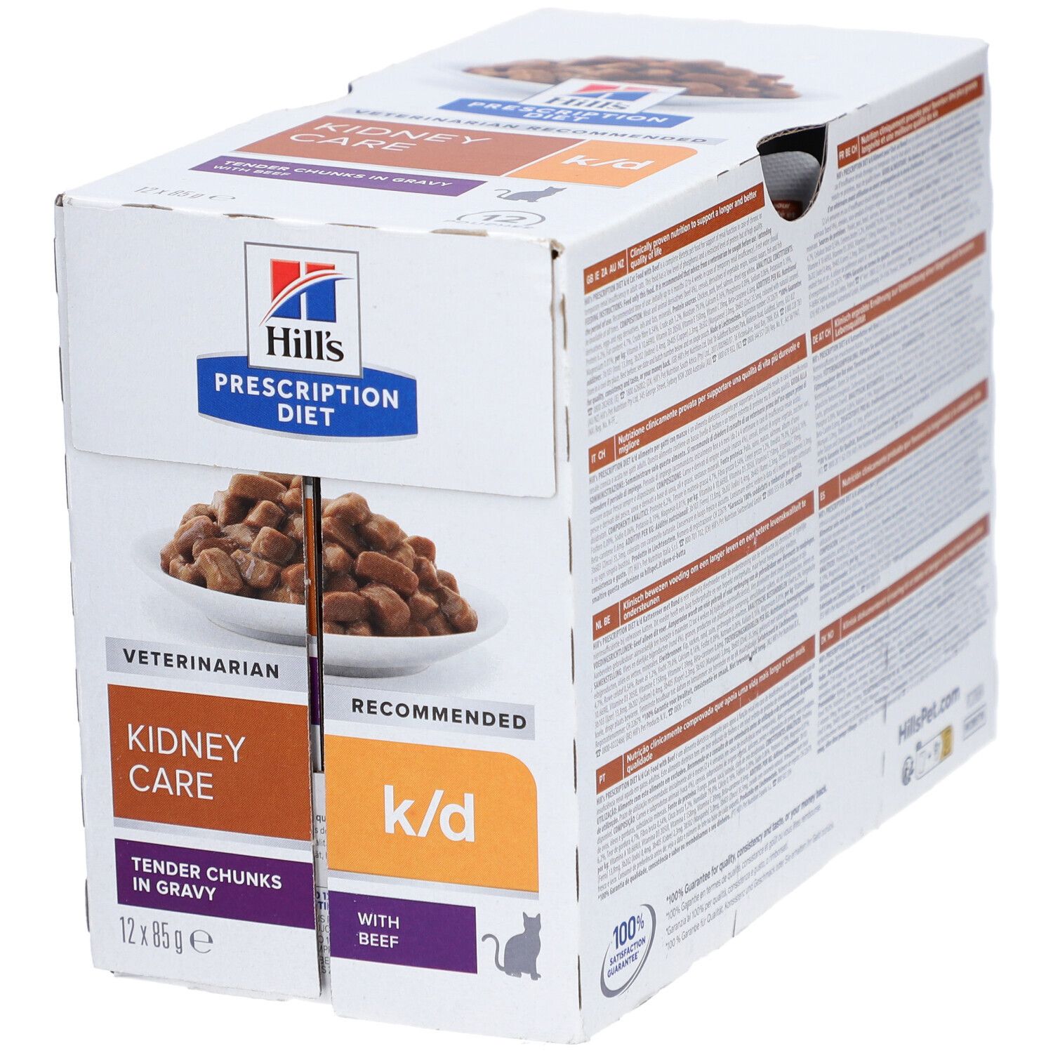 Hill's Prescription Diet Feline K/D Kidney Care Rindfleisch