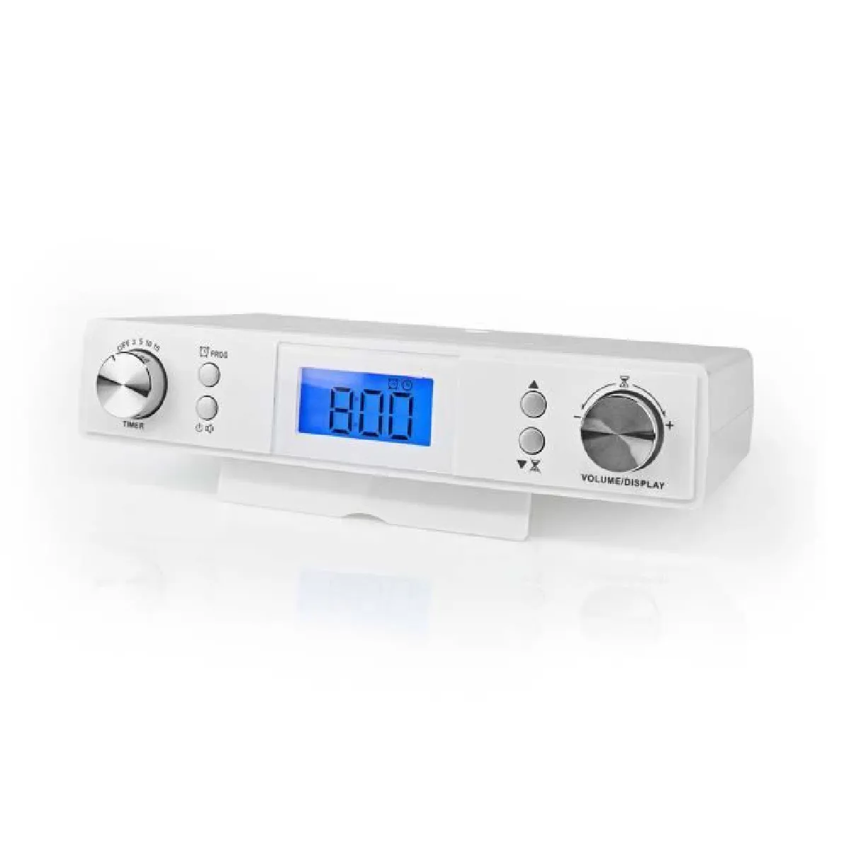 Nedis Radio FM Alarme - Blanche