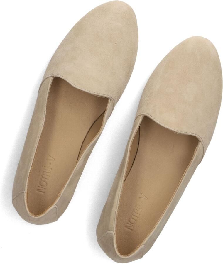 Notre-V 11869 Loafers Dames Instappers Beige