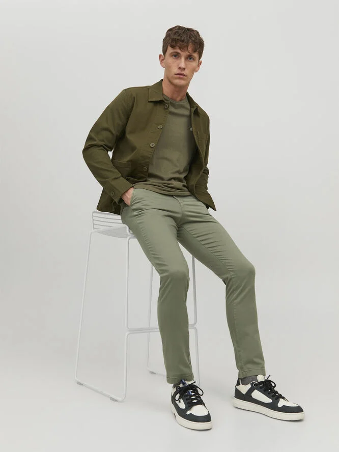 Jack & Jones JPSTMARCO JJBOWIE SA NOOS Deep lichen green