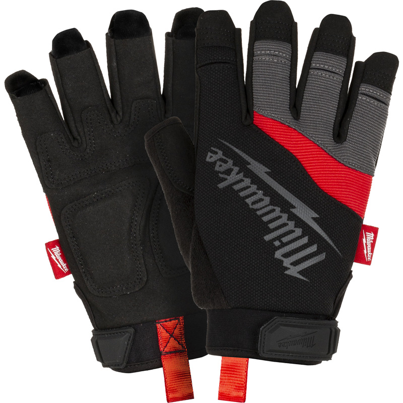 Milwaukee werkhandschoenen XL, vingerloos