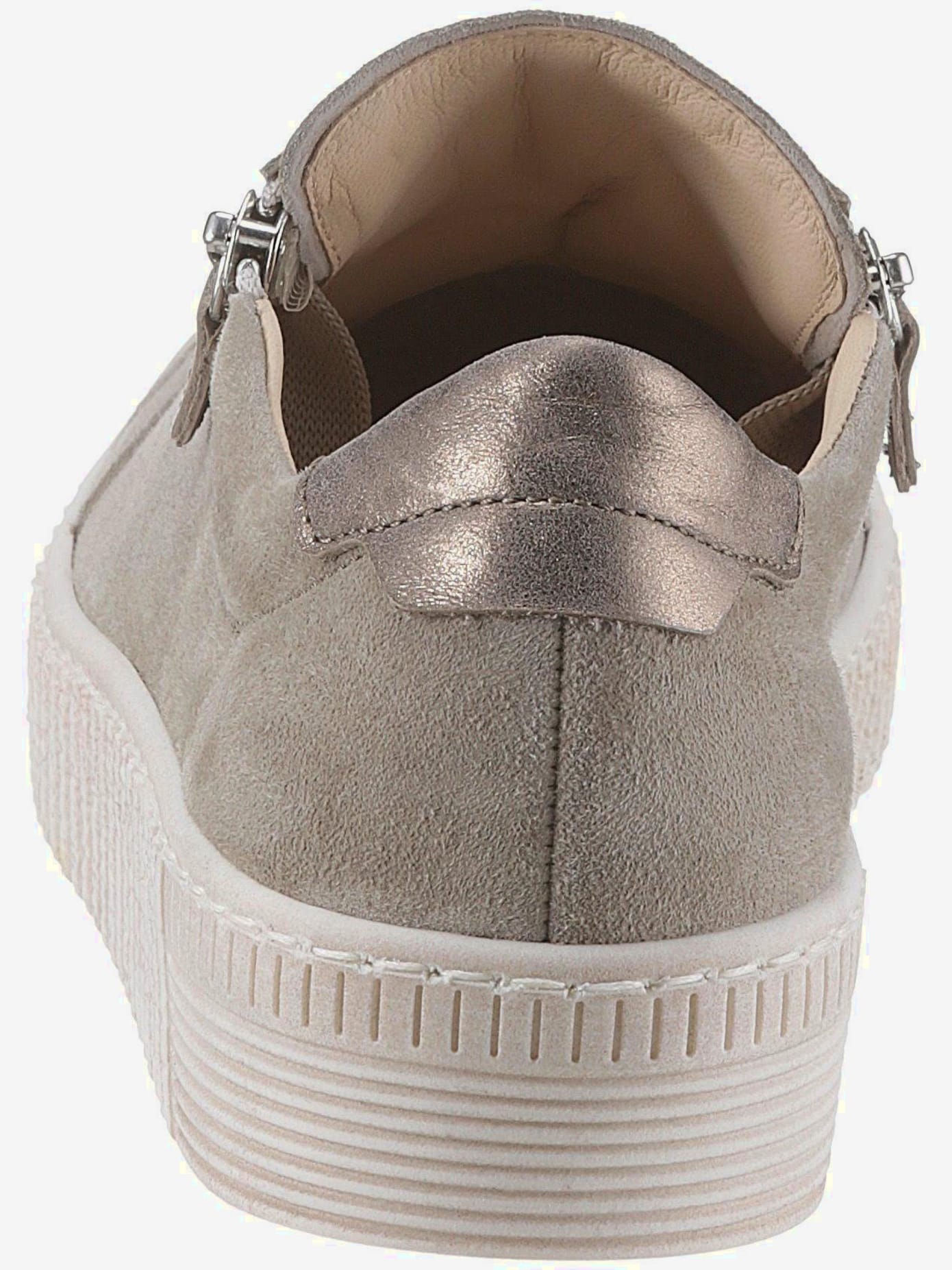 Baskets compensées sneakers compensées avec coupe gabor best fitting