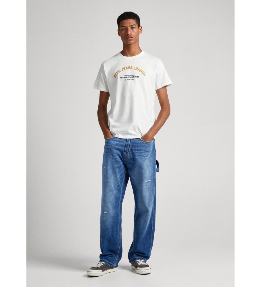 Camiseta branca Pepe Jeans Waddon