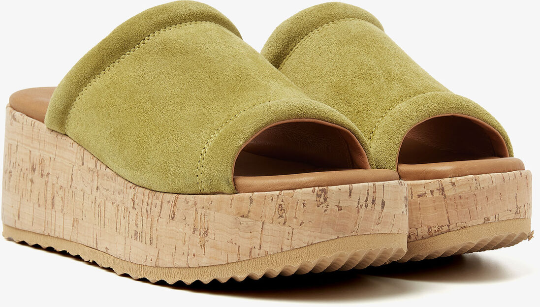 VIA VAI groene via vai slippers sissel ryde