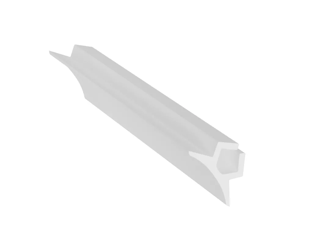 Lot de 3 corniches plafond en polystyrène L290 x l6 x H10 cm blanc - CARINTIA