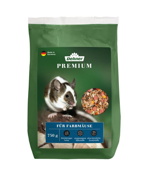 Dehner Premium Farbmäusefutter, 750 g