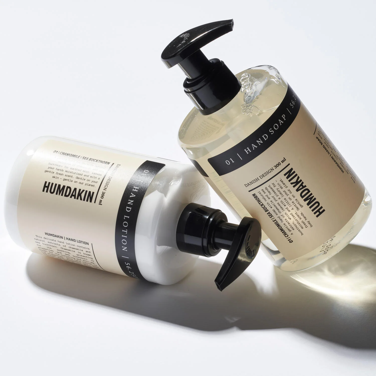 Humdakin  Håndsæbe & lotion, havtorn/kamille - 2 x 300 ml.