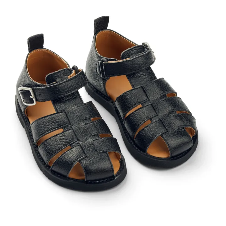 Liewood Sandales Cuir Alex | Noir