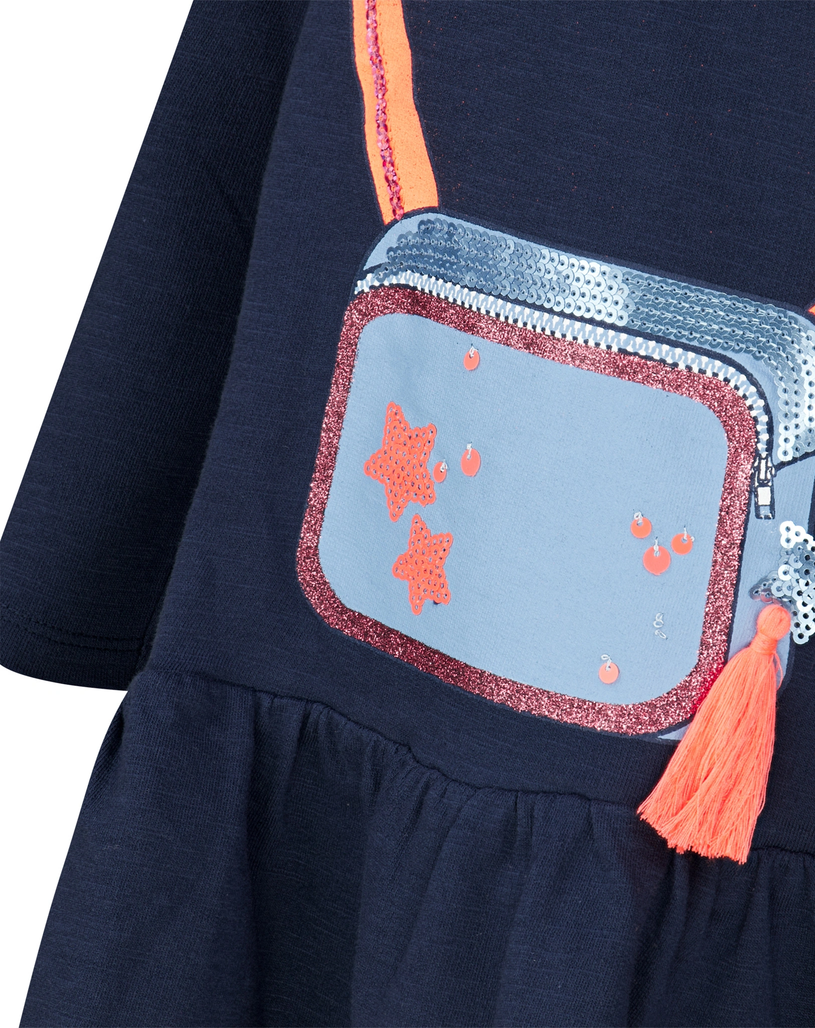 Langarmkleid MY POCKET in navy