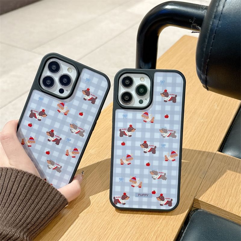Fonekase - Hondenruit Telefoonhoesje - Apple iPhone 16 Pro Max / 16 Pro / 16 Plus / 16 / 15 Pro Max / 15 Pro / 15 Plus / 15 / 14 Pro Max / 14 Pro / 14 Plus / 14 / SE / 13 Pro Max / 13 Pro / 13