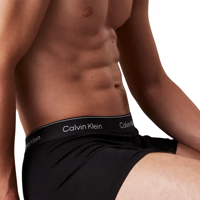 Calvin Klein Icon Cotton Stretch Trunk Boxershorts Heren (3-pack)