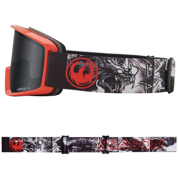 Masque de ski DRAGON DXT OTG MANGA/LLDARKSMOKE