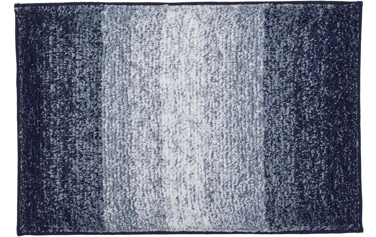 Badteppich Oslo 60 x 90 cm, Marineblau/BlauBadezimmerteppich
