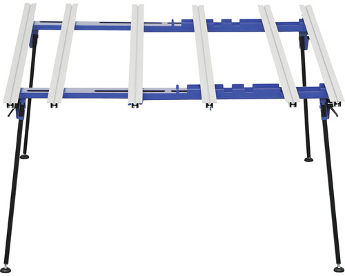 Kaufmann werktafel 180 x 100-150 cm verstelbaar voor grootformaat tegels