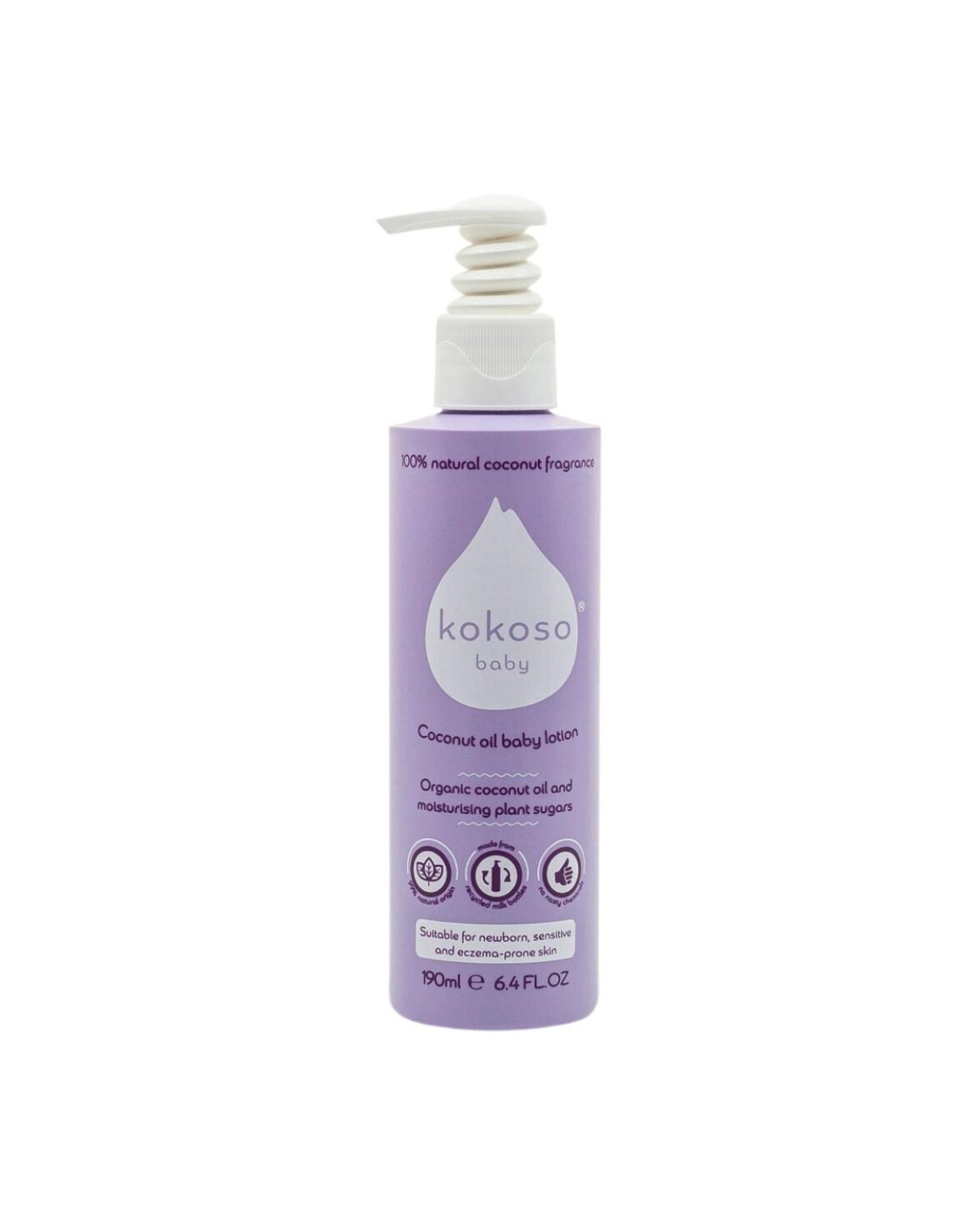 Naturlig og Økologisk | Coconut Oil Baby Lotion