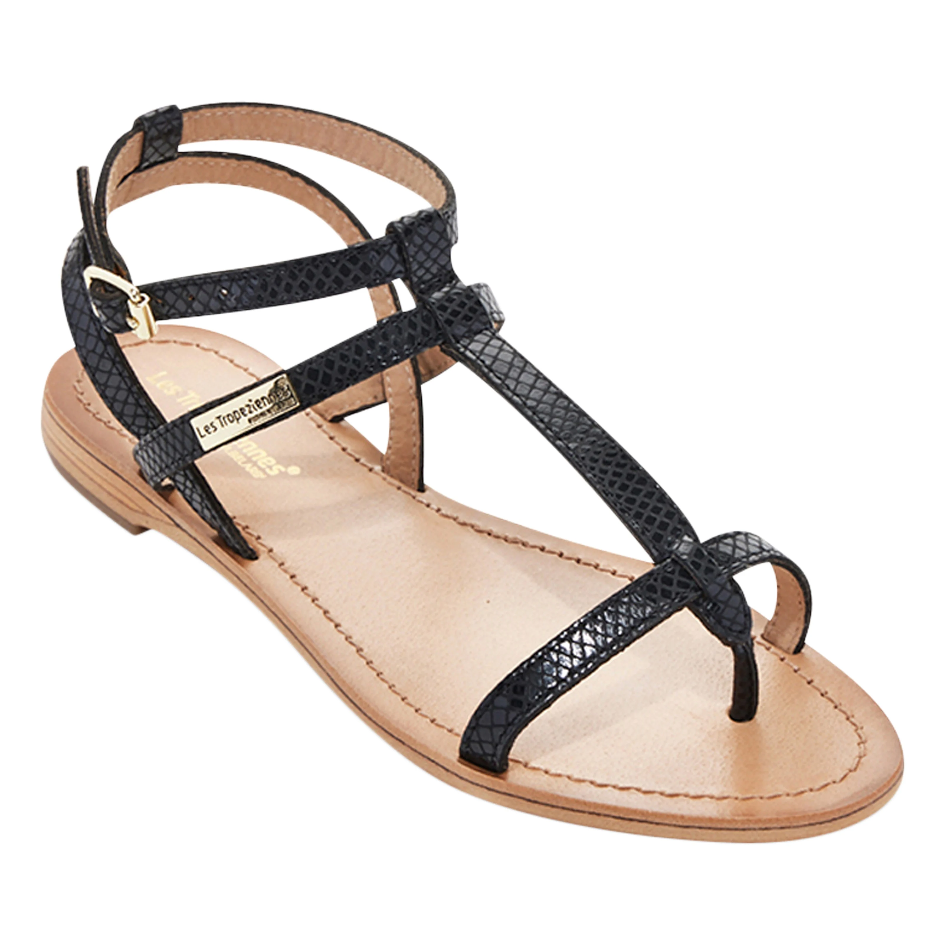 Sandales cuirpar m. Belarbi hilan | Noir