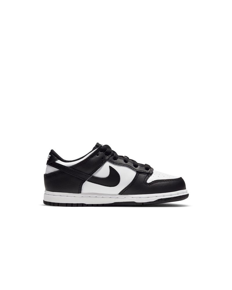 Chaussures Nike Dunk Low Blanc & Noir pour enfant