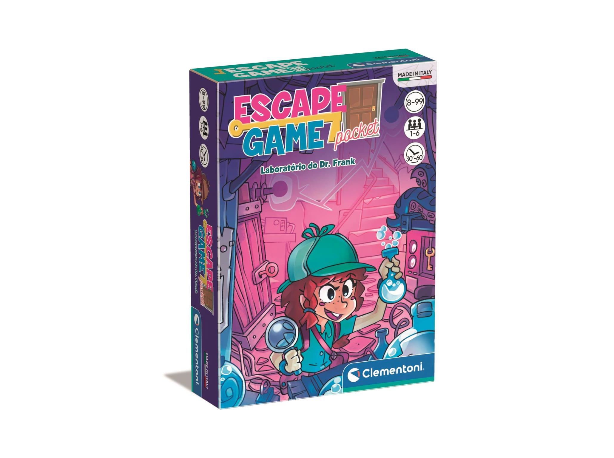 ESCAPE GAME CLEMENTONI POCKET MODELOS SORTIDOS