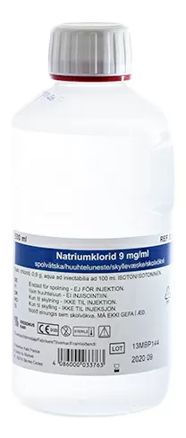Saltvand Natriumklorid 0,9% - 500 ml.