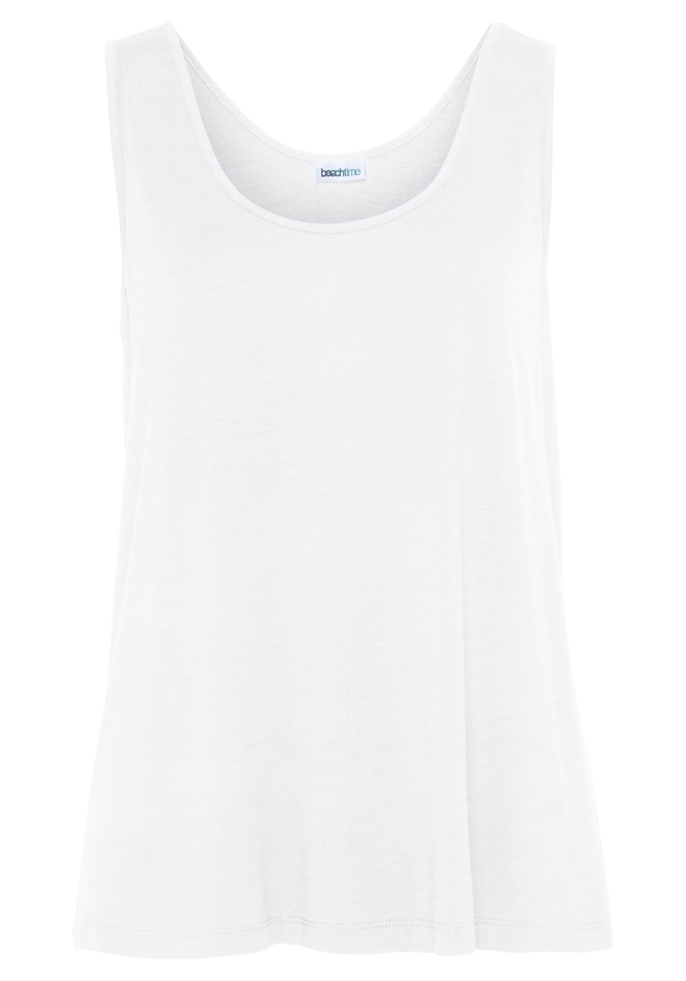 Beachtime Tanktop in lila+weiß
