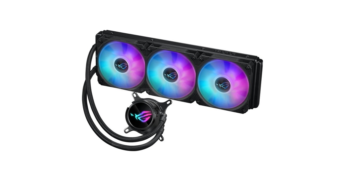 ASUSROG STRIX LC III 360 ARGB waterkoeling  (Zwart, 4-pins PWM fan-connector)