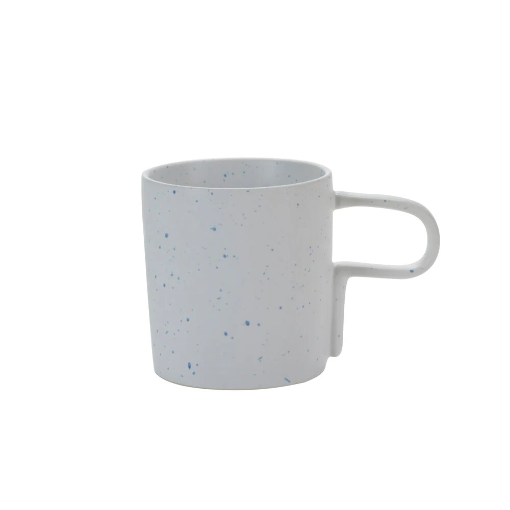 Bahne Interior  Splash krus, hvid - H:9,6cm.