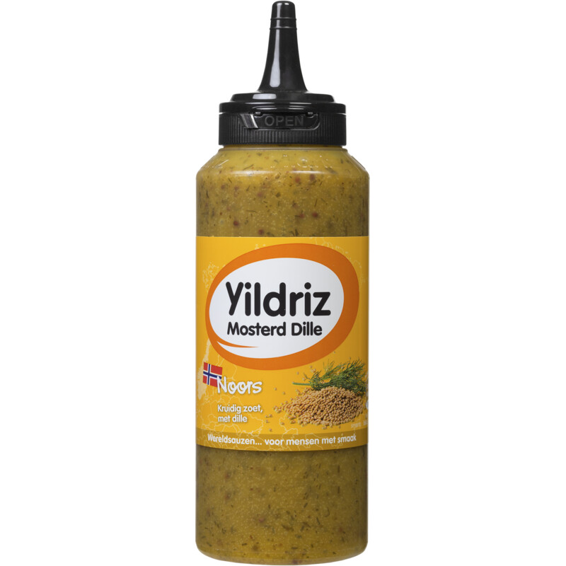 Yildriz Noorse mosterd dille saus