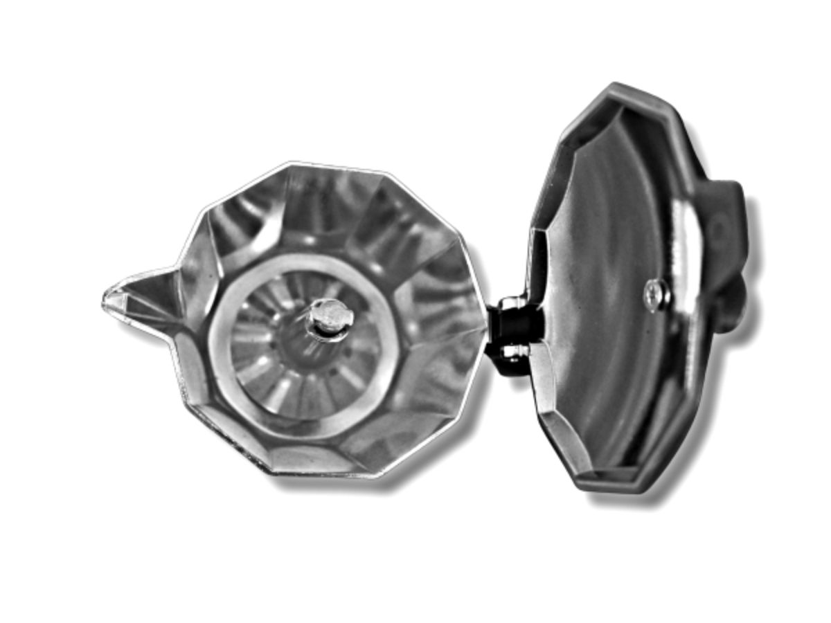 Outdoor Food 6 Cups Percolator - zwart