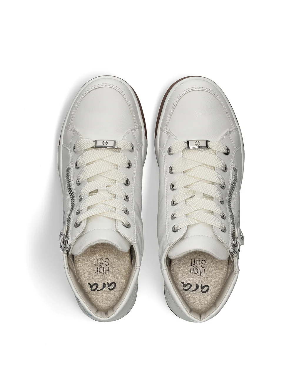 Hightop Sneaker Rom weiß