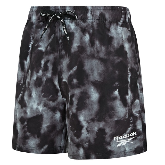 Reebok Badeshorts »Milan«, 1 Stk. mit Kordelzug und elastischem Bund, Tie-Dye-Look , schnell trocknend