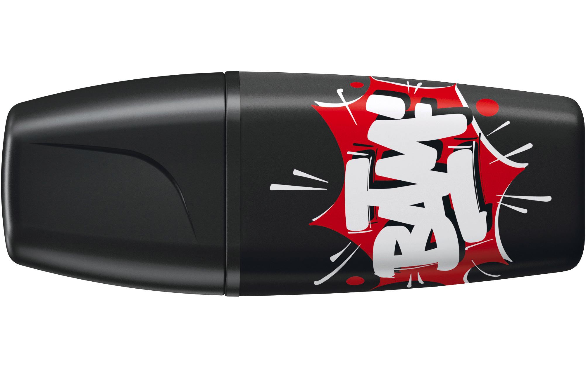 Textmarker Boss Mini Snooze SchwarzMarker für professionelles Arbeiten