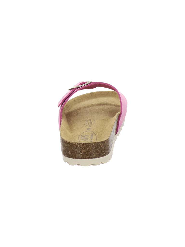 modische Pantoletten Damen fuchsia