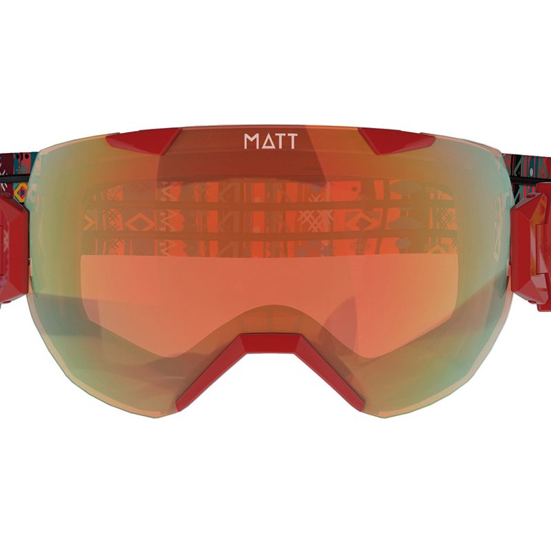 MATT Synchro Tribands rode skibril