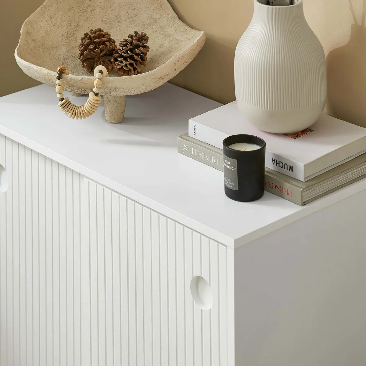 SoBuy Armoire à chaussures FSB62-W
